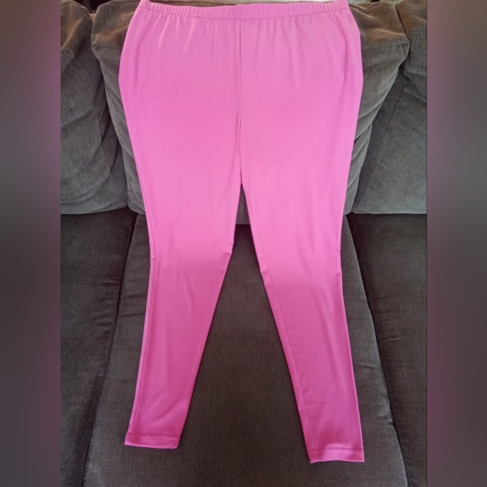 Joseph Ribkoff Pink Stretch Leggings 10/12